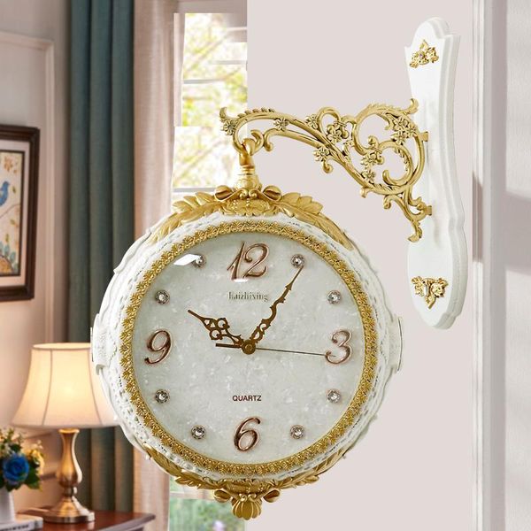 wall clocks luxury modern design double sided clock electronic outdoor living room nordic reloj mural home decoration jj60wc
wall clocks luxury modern design double sided clock electronic outdoor living room nordic reloj mural home decoration jj60wc