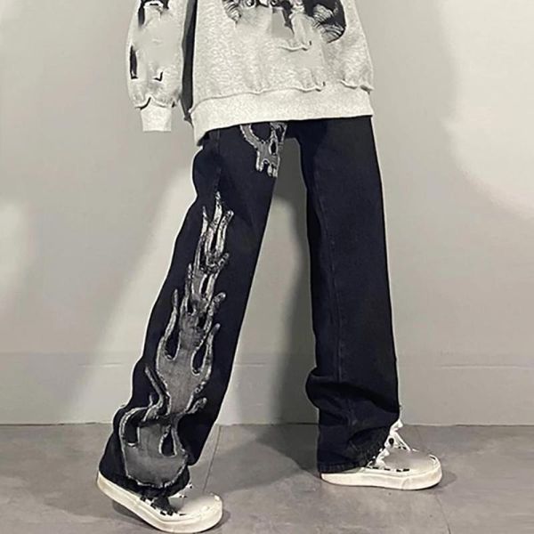 women's jeans streetwear women's spring egirl high waist trendy straight tube wide leg skeleton denim y2k pants trousers loose carg, Blue
women's jeans streetwear women's spring egirl high waist trendy straight tube wide leg skeleton denim y2k pants trousers loose carg, Blue