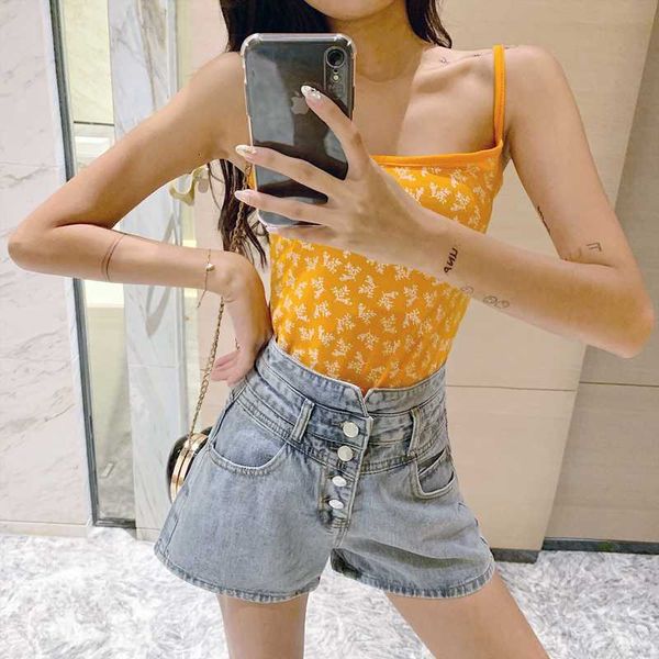 women's jeans summer shorts women vintage irregular washed denim loose high waist single-breasted pants female u00l, Blue
women's jeans summer shorts women vintage irregular washed denim loose high waist single-breasted pants female u00l, Blue