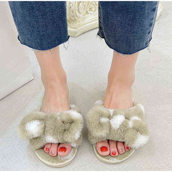 women winter warm fluffy slippers non-slip faux fur indoor floor slides flat soft furry ladies female indoor slipper woman shoes y220214, Black
women winter warm fluffy slippers non-slip faux fur indoor floor slides flat soft furry ladies female indoor slipper woman shoes y220214, Black