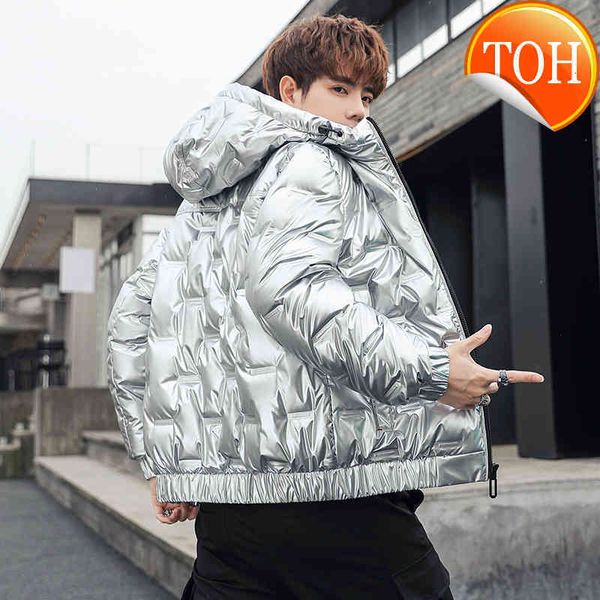 new bright down jacket for men and women short hooded white duck warm coat tide cold brand fashion, Black
new bright down jacket for men and women short hooded white duck warm coat tide cold brand fashion, Black