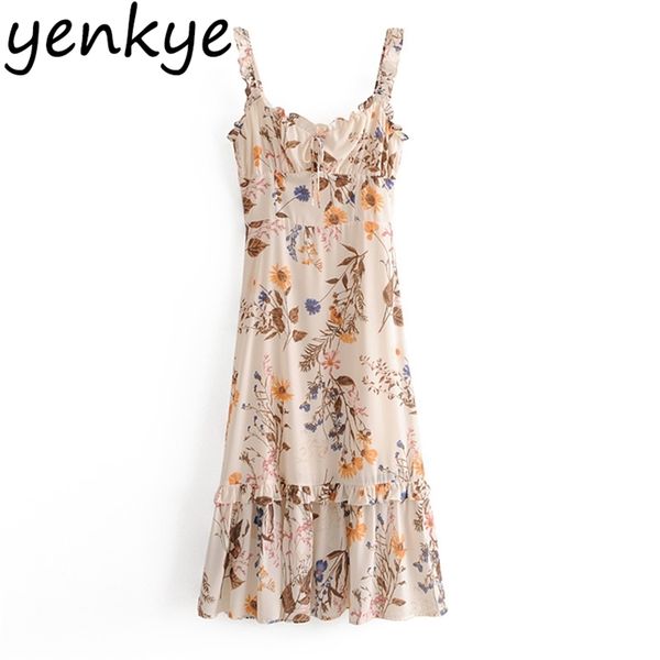 sling vintage floral print women ruffle sleeveless v neck high waist a-line midi chiffon elegant party dresses 210514, Black;gray
sling vintage floral print women ruffle sleeveless v neck high waist a-line midi chiffon elegant party dresses 210514, Black;gray