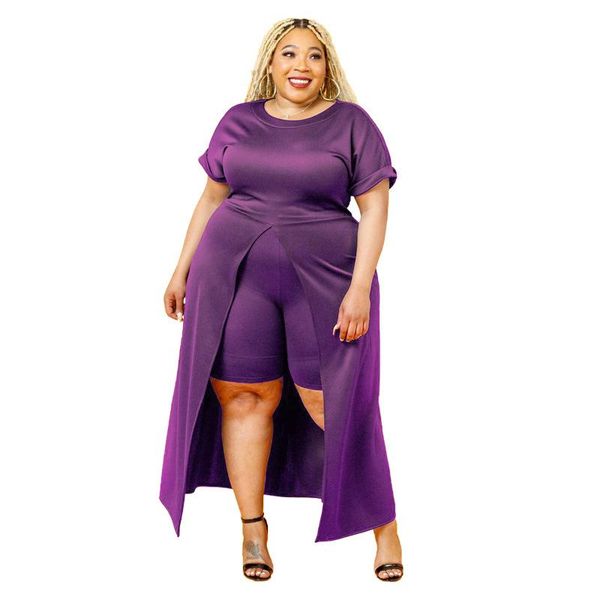 plus size tracksuits women suit clothing fashion solid color irregular dress casual shorts 2 piece matching set summer two outfit, Black
plus size tracksuits women suit clothing fashion solid color irregular dress casual shorts 2 piece matching set summer two outfit, Black