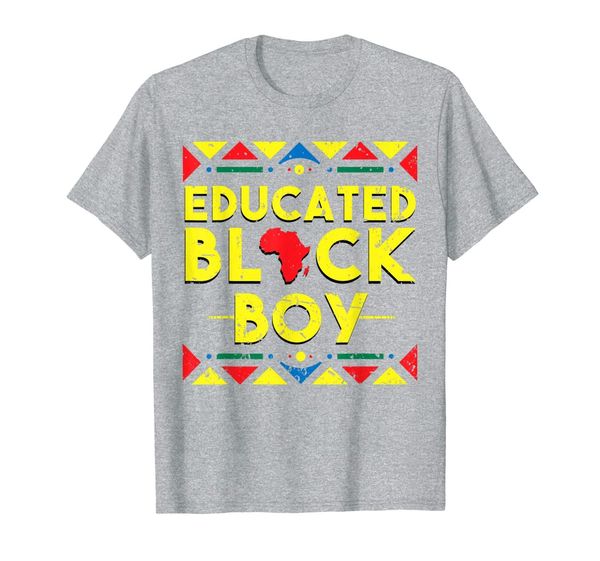 black history shirt educated black boy african colors gift, White;black
black history shirt educated black boy african colors gift, White;black
