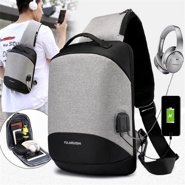 backpack outdoor sports men riding chest pack usb charging shoulder multipurpose guard against travel package theft
backpack outdoor sports men riding chest pack usb charging shoulder multipurpose guard against travel package theft