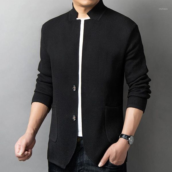 men's jackets autumn mens clothing 2021 knitted jacket for khaki elegant gentleman oversized cardigan stand collar british style sweate, Black;brown
men's jackets autumn mens clothing 2021 knitted jacket for khaki elegant gentleman oversized cardigan stand collar british style sweate, Black;brown