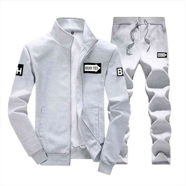 spring autumn mens clothing men sets printing hoodie set zipper sweatshirt casual sport sweatpants mens tracksuits, Gray
spring autumn mens clothing men sets printing hoodie set zipper sweatshirt casual sport sweatpants mens tracksuits, Gray