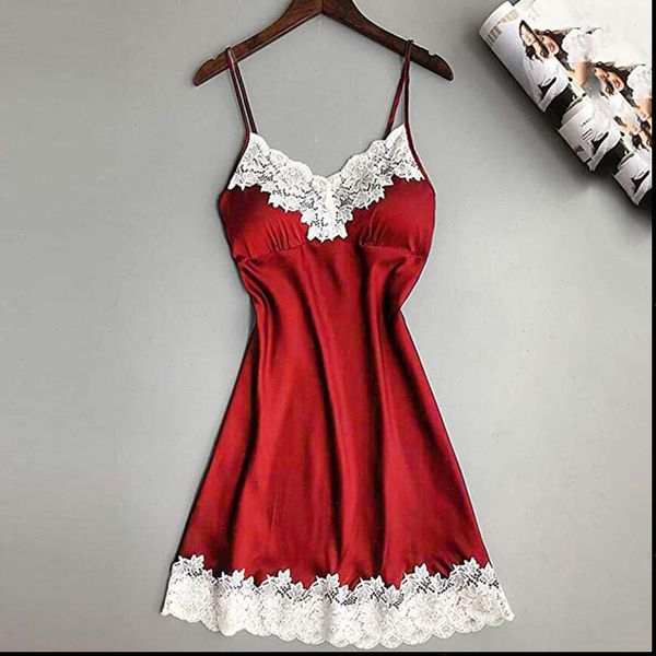 1set evening nightgown nightie womens sleepwears lingerie red long dressing night gown dress, Black;red
1set evening nightgown nightie womens sleepwears lingerie red long dressing night gown dress, Black;red