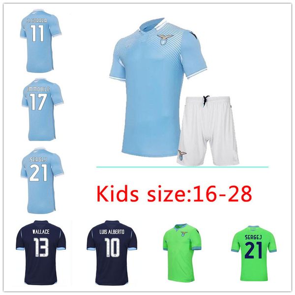 new 20 21 lazio home soccer jersey 120th anniversary 2020 2021 away third maglie immobile luis bastos football men + kids kit shirts, Black;yellow
new 20 21 lazio home soccer jersey 120th anniversary 2020 2021 away third maglie immobile luis bastos football men + kids kit shirts, Black;yellow