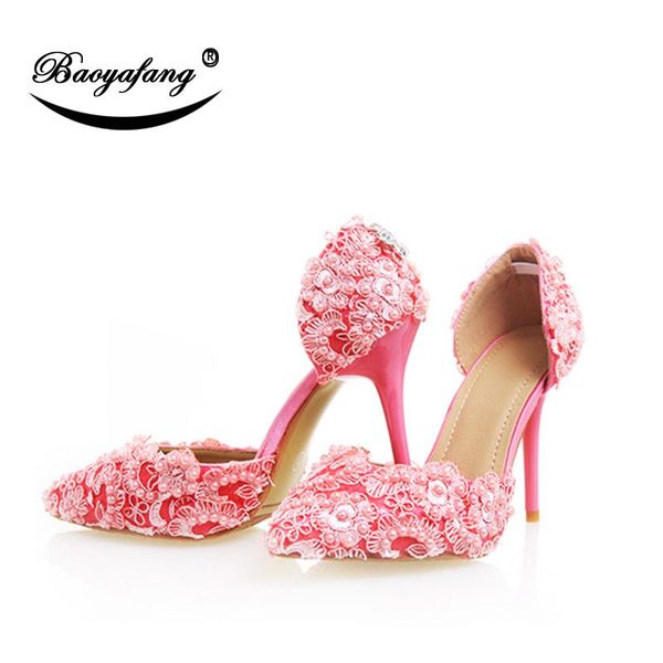 baoyafang womens wedding shoes pink lace fashion sandals woman women summer 9cm thin heel shoe, Black
baoyafang womens wedding shoes pink lace fashion sandals woman women summer 9cm thin heel shoe, Black