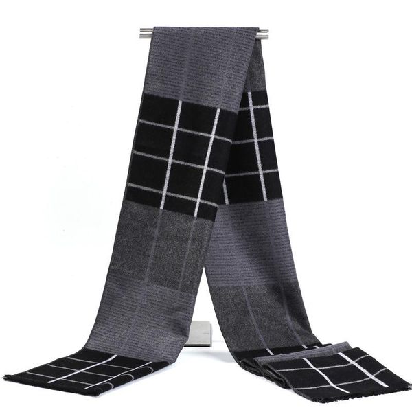 scarves cashmere scarf men plaid autumn and winter tide high-end men's korean version of the wild simple gift, Blue;gray
scarves cashmere scarf men plaid autumn and winter tide high-end men's korean version of the wild simple gift, Blue;gray