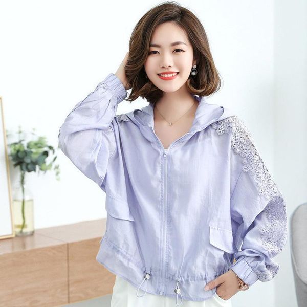 women's jackets 2021 summer hooded sunscreen jacket women fashion print letter lace long sleeve plus size casual white ladies, Black;brown
women's jackets 2021 summer hooded sunscreen jacket women fashion print letter lace long sleeve plus size casual white ladies, Black;brown