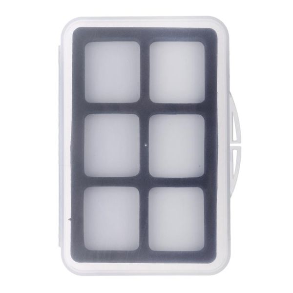 compartments fishing box easy-grip foam insert clear lid flies jigs tackle accessories
compartments fishing box easy-grip foam insert clear lid flies jigs tackle accessories