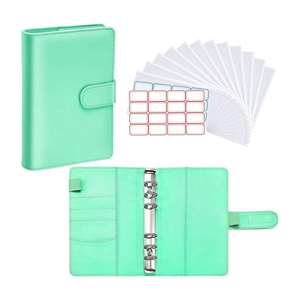 gift wrap 15 pcs pu leather notebook binder budget planning set pocket personal cash envelope system
gift wrap 15 pcs pu leather notebook binder budget planning set pocket personal cash envelope system