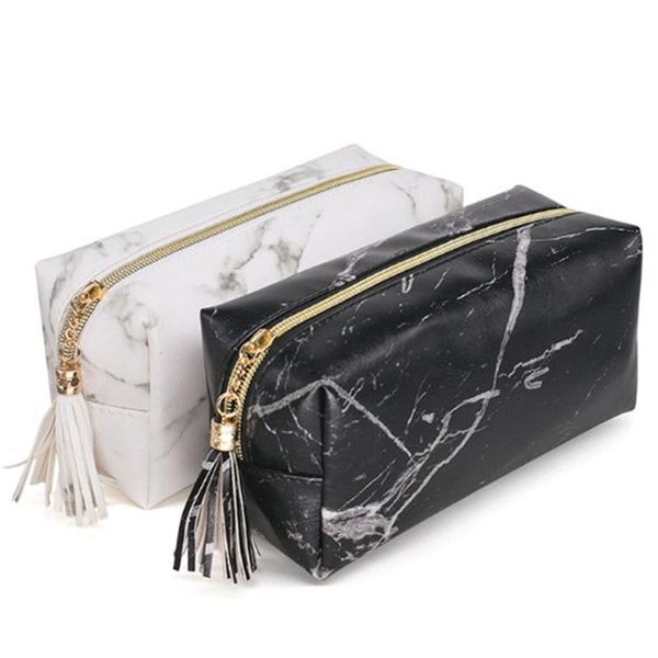 women's cosmetic bag marble pattern large-capacity portable travel storage waterproof tassel pouch pu leather makeup case bags & cases
women's cosmetic bag marble pattern large-capacity portable travel storage waterproof tassel pouch pu leather makeup case bags & cases