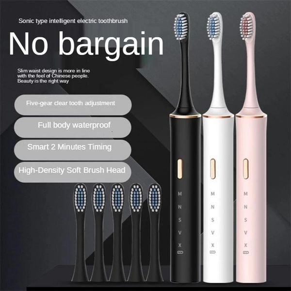 smart electric toothbrush for adults with soft bristles automatic toothbrush, rechargeable usb ultrasonic steam
smart electric toothbrush for adults with soft bristles automatic toothbrush, rechargeable usb ultrasonic steam