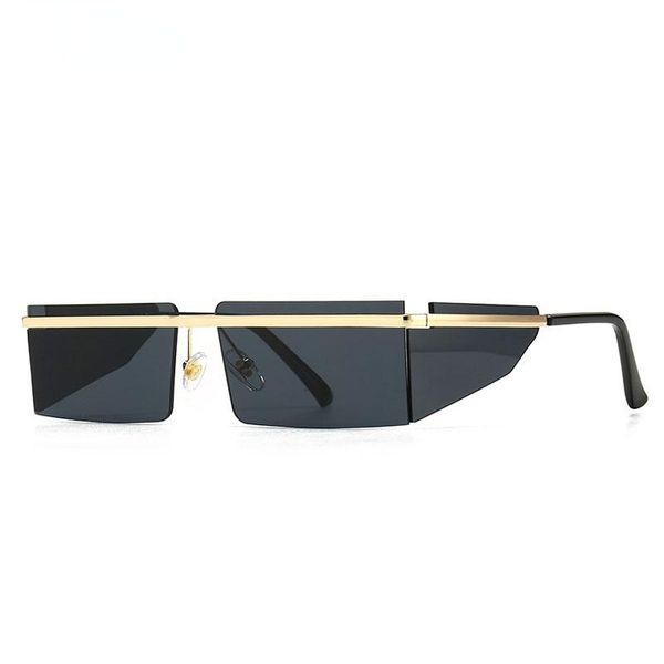 sunglasses 2021 fashion style square frameless luxury four lens men women shades uv400 vintage glasses, White;black
sunglasses 2021 fashion style square frameless luxury four lens men women shades uv400 vintage glasses, White;black