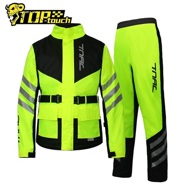 man motorcycle raincoat reflective men's raincoat waterproof motocross suit jacket split cloth, Black
man motorcycle raincoat reflective men's raincoat waterproof motocross suit jacket split cloth, Black