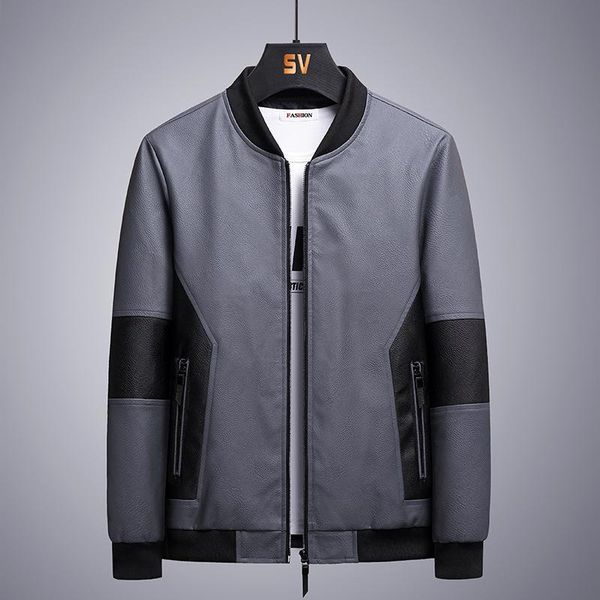 spring autumn 2021 men's leather casual fashion stand collar motorcycle jacket jackets men slim style quality pu moto hombre fur & faux, Black
spring autumn 2021 men's leather casual fashion stand collar motorcycle jacket jackets men slim style quality pu moto hombre fur & faux, Black