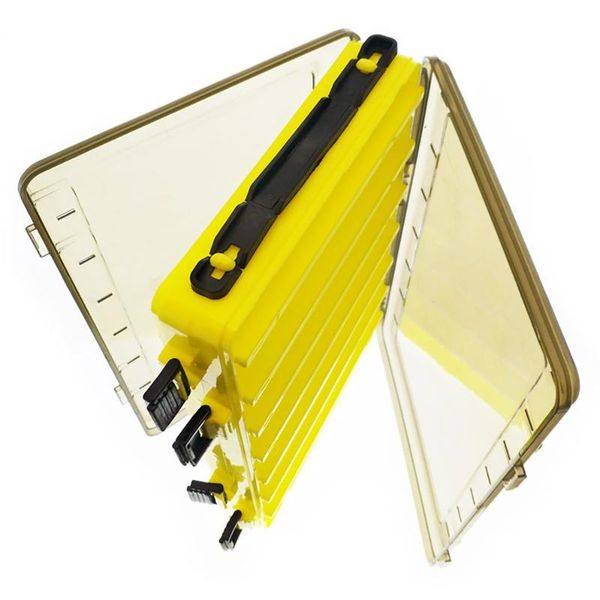 fishing accessories ocean tackle box double sided portable organization case plastic for artificial baits lure outdoor tools
fishing accessories ocean tackle box double sided portable organization case plastic for artificial baits lure outdoor tools
