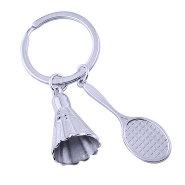 keychains trendy alloy mirror polished creative 3d badminton sports keyrings for women girls gift, Silver
keychains trendy alloy mirror polished creative 3d badminton sports keyrings for women girls gift, Silver
