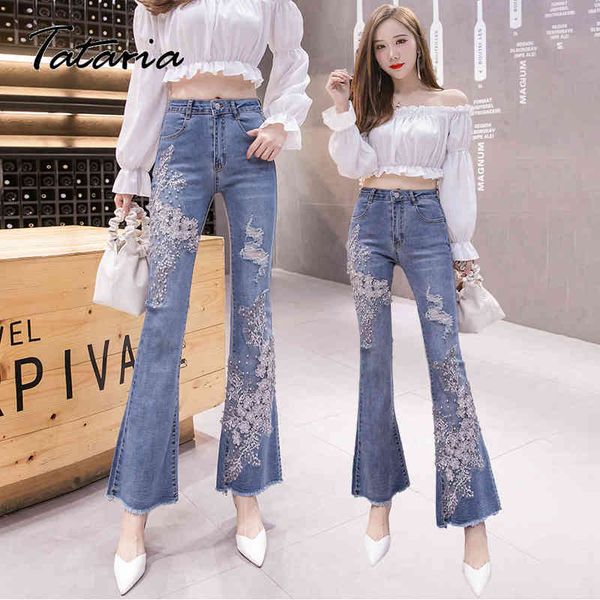 spring high waist flare jeans women bell bottom denim ladies skinny retro female ankle pants trousers 210514, Blue
spring high waist flare jeans women bell bottom denim ladies skinny retro female ankle pants trousers 210514, Blue