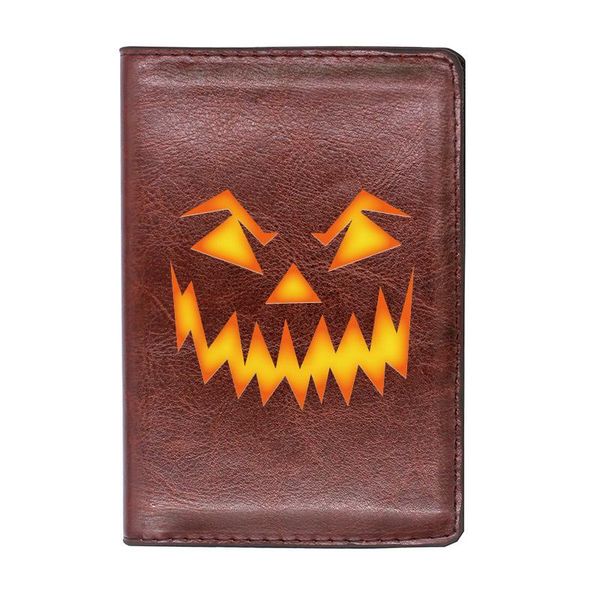 card holders demon design passport cover classic leather men women id travel holder wallet, Brown;gray
card holders demon design passport cover classic leather men women id travel holder wallet, Brown;gray