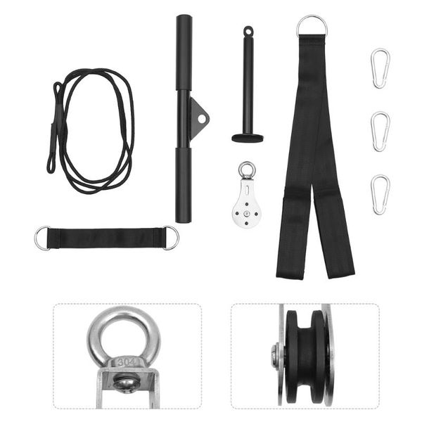 yoga outfit 1 set of triceps extension pulley system steel carabiner useful workout rod
yoga outfit 1 set of triceps extension pulley system steel carabiner useful workout rod