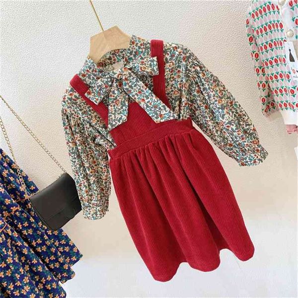 autumn girls' clothing sets girls suit floral lace-up blouse and gorgeous vest skirt 20 fashion princess kids clothes 210625, White
autumn girls' clothing sets girls suit floral lace-up blouse and gorgeous vest skirt 20 fashion princess kids clothes 210625, White