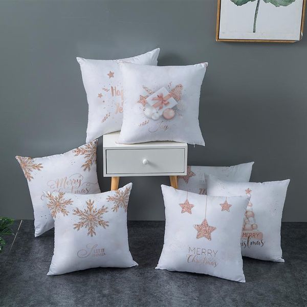 pillow case white snow christmas year gift cushion cover for home sofa window seat decorative throw pillowcases 45*45cm
pillow case white snow christmas year gift cushion cover for home sofa window seat decorative throw pillowcases 45*45cm