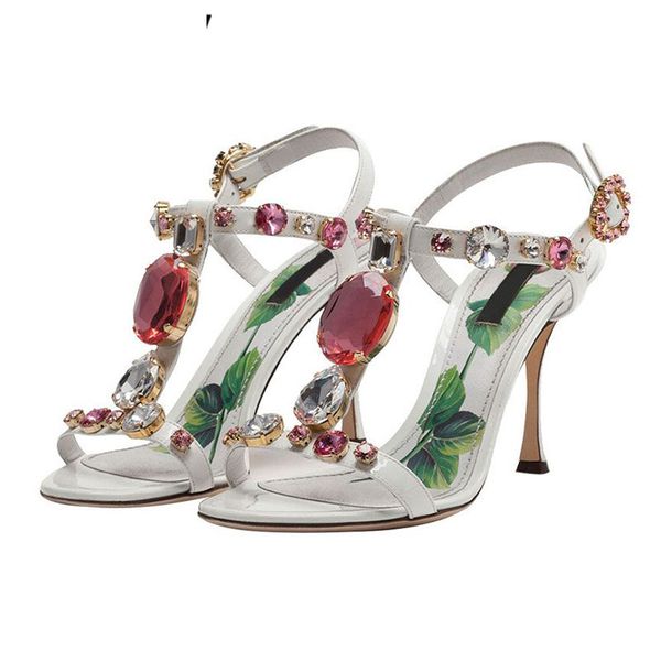 sandals summer high heels women rhinestone ankle strap printing flowers crystal rhinestone bridal wedding shoes woman sandalias 9t, Black
sandals summer high heels women rhinestone ankle strap printing flowers crystal rhinestone bridal wedding shoes woman sandalias 9t, Black