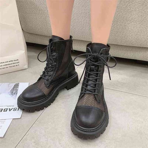 rimocy breathable mesh summer ankle boots for women fashion black beige zip lace up casual shoes woman flat platform cool boots 210914
rimocy breathable mesh summer ankle boots for women fashion black beige zip lace up casual shoes woman flat platform cool boots 210914
