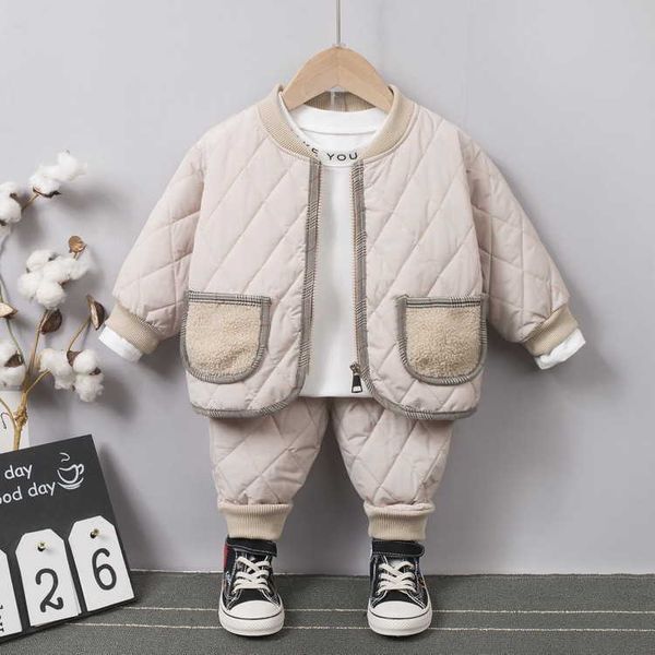 2021 new fashion clothing sets baby boys clothes models cotton-padded clothes home two-piece suits for children for 1-6 year old p0831, White
2021 new fashion clothing sets baby boys clothes models cotton-padded clothes home two-piece suits for children for 1-6 year old p0831, White