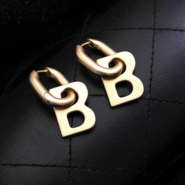 dangle & chandelier charm stainless steel letter b earrings trendy gold color metal geometrical punk pendant woman fashion jewelry, Silver
dangle & chandelier charm stainless steel letter b earrings trendy gold color metal geometrical punk pendant woman fashion jewelry, Silver