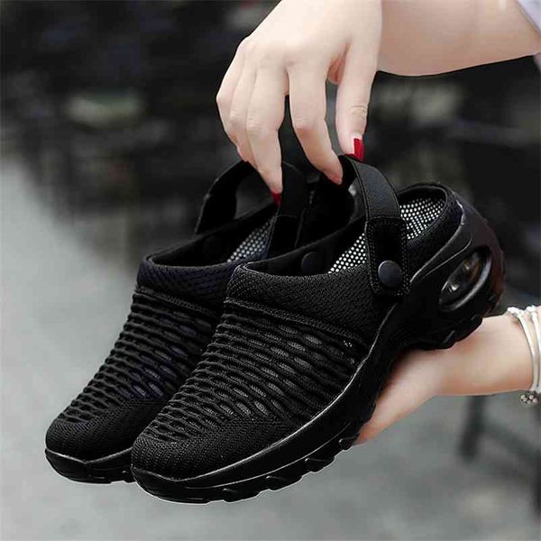 women clogs platform sanitary woman sandals mesh 's sandal summer big size causal beach of wear for shoes 210610, Black
women clogs platform sanitary woman sandals mesh 's sandal summer big size causal beach of wear for shoes 210610, Black