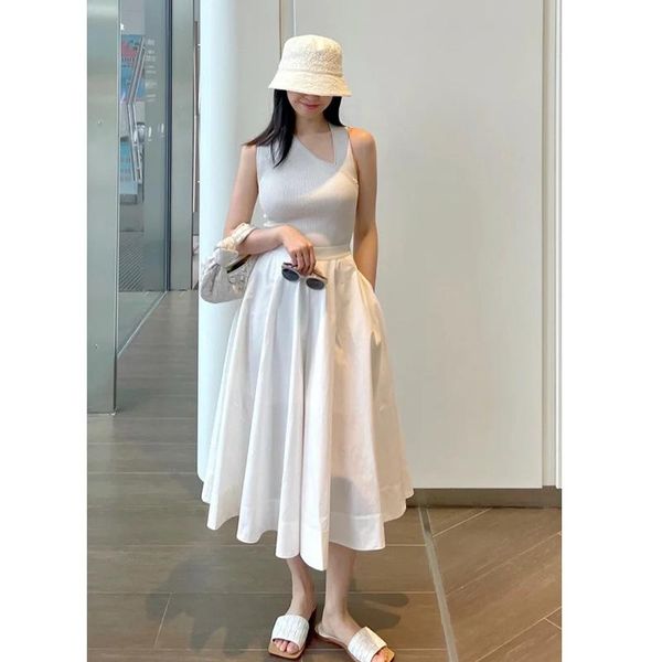 women's pants & capris women pant 2021 spring and summer white cotton high-waist wide-leg, Black;white
women's pants & capris women pant 2021 spring and summer white cotton high-waist wide-leg, Black;white