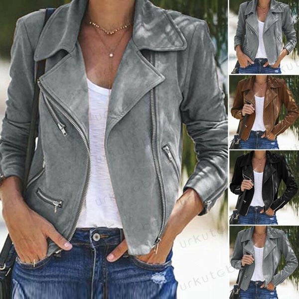 women's jackets meihuida zipper tunic army jacket coats casual ladies autumn leather zip up biker flight clothes, Black;brown
women's jackets meihuida zipper tunic army jacket coats casual ladies autumn leather zip up biker flight clothes, Black;brown