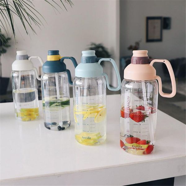 water bottle 1.8l large capacity with straw transparent leakproof plastic outdoor hiking camping sports gym cup
water bottle 1.8l large capacity with straw transparent leakproof plastic outdoor hiking camping sports gym cup