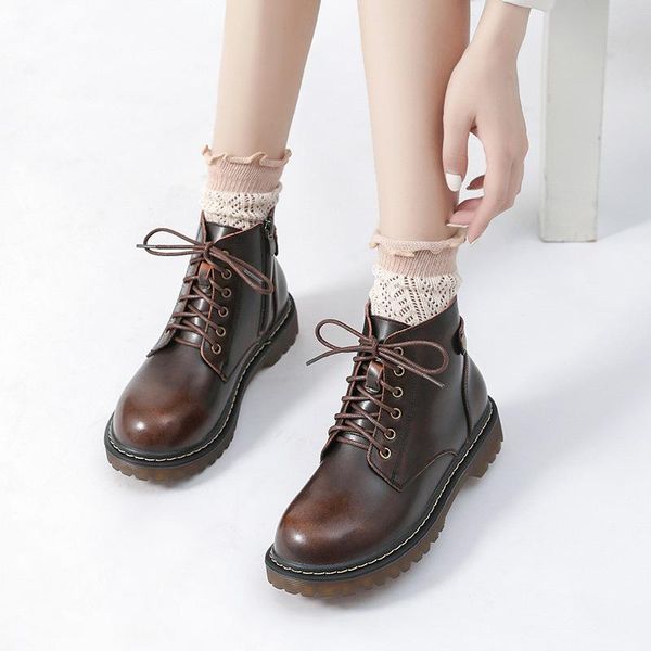 boots british style fashion women's ankle platform woman winter 2021 autumn shoes all-match, Black
boots british style fashion women's ankle platform woman winter 2021 autumn shoes all-match, Black