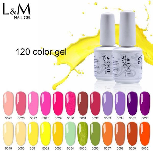 1pc ido 15ml gelatu series nail colorful 120 colors gel polish uv/led lamp art lasting long1, Red;pink
1pc ido 15ml gelatu series nail colorful 120 colors gel polish uv/led lamp art lasting long1, Red;pink
