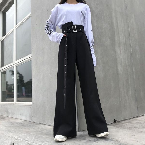 women's pants & capris black spring autumn sashes harajuku bf clothing full length wide leg loose streetwear cool hipster solid, Black;white
women's pants & capris black spring autumn sashes harajuku bf clothing full length wide leg loose streetwear cool hipster solid, Black;white