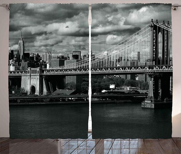 curtain & drapes york curtains decor black and white panorama of city skyline with focus on manhattan bridge living room home
curtain & drapes york curtains decor black and white panorama of city skyline with focus on manhattan bridge living room home