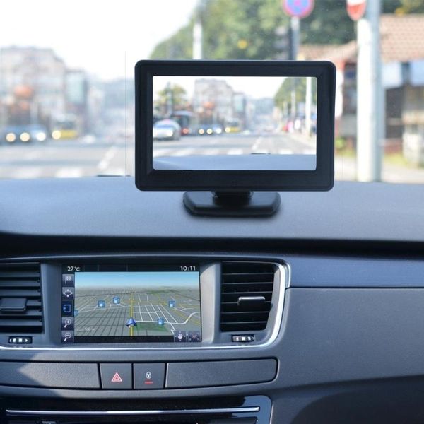 car video 2021 4.3 inch mirror monitor vehicle rear view reverse backup color led camera parking system easy installation
car video 2021 4.3 inch mirror monitor vehicle rear view reverse backup color led camera parking system easy installation