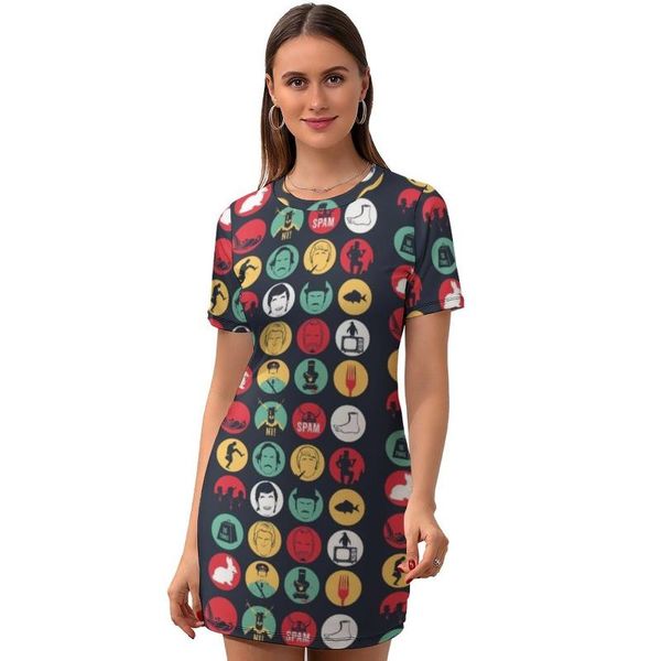 casual dresses monty python dress short sleeve year tight bodycon classic women spandex patterns one-piece, Black;gray
casual dresses monty python dress short sleeve year tight bodycon classic women spandex patterns one-piece, Black;gray