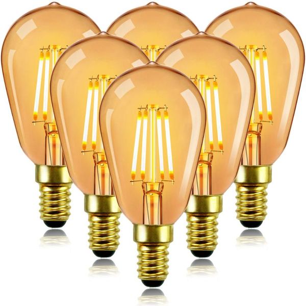 6-pack led bulbs vintage st45 candle e14 edison small screw base 2500k warmth glow 220/240v specailty decorative
6-pack led bulbs vintage st45 candle e14 edison small screw base 2500k warmth glow 220/240v specailty decorative
