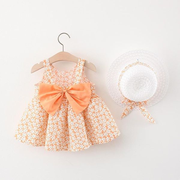 girl's dresses 2021 fashion baby girl summer sleeveless toddler bow princess dress + hat clothes set vestidos wholesale bulk clothe, Red;yellow
girl's dresses 2021 fashion baby girl summer sleeveless toddler bow princess dress + hat clothes set vestidos wholesale bulk clothe, Red;yellow