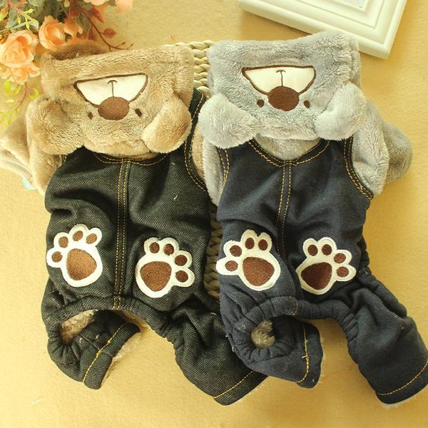 dog apparel fleece winter pet jumpsuit for small dogs denim clothes puppy pomeranian romper cat supplies rq008
dog apparel fleece winter pet jumpsuit for small dogs denim clothes puppy pomeranian romper cat supplies rq008