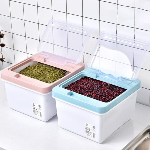 storage bottles & jars 10kg rice box grain cereal dispenser kitchen flour food seal container
storage bottles & jars 10kg rice box grain cereal dispenser kitchen flour food seal container