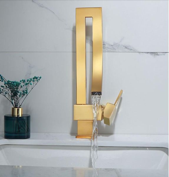 bathroom sink faucets gold lavatory waterfall and cold crane brass single lever decked tao 18v4
bathroom sink faucets gold lavatory waterfall and cold crane brass single lever decked tao 18v4