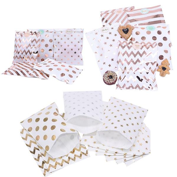 gift wrap 25/50pcs paper candy bag foil gold silver striped star dot bags birthday decor baby shower wedding party package
gift wrap 25/50pcs paper candy bag foil gold silver striped star dot bags birthday decor baby shower wedding party package